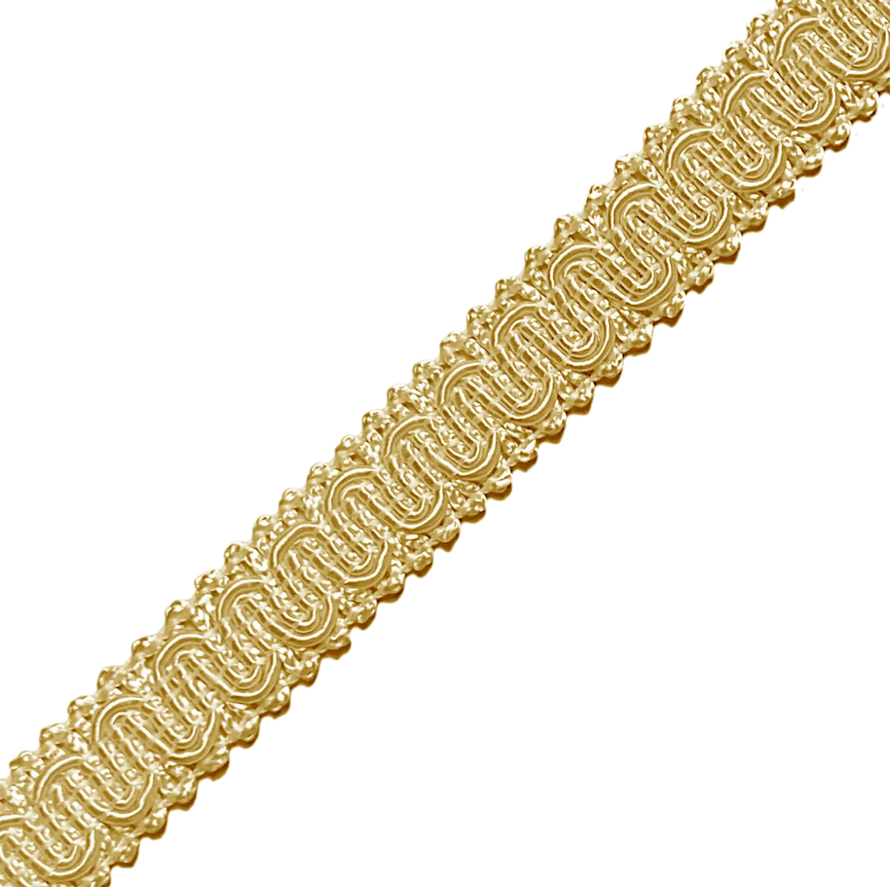 1/2" Gimp Braid Trim - Beige (By the Yard)