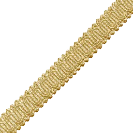 1/2" Gimp Braid Trim - Beige (By the Yard)