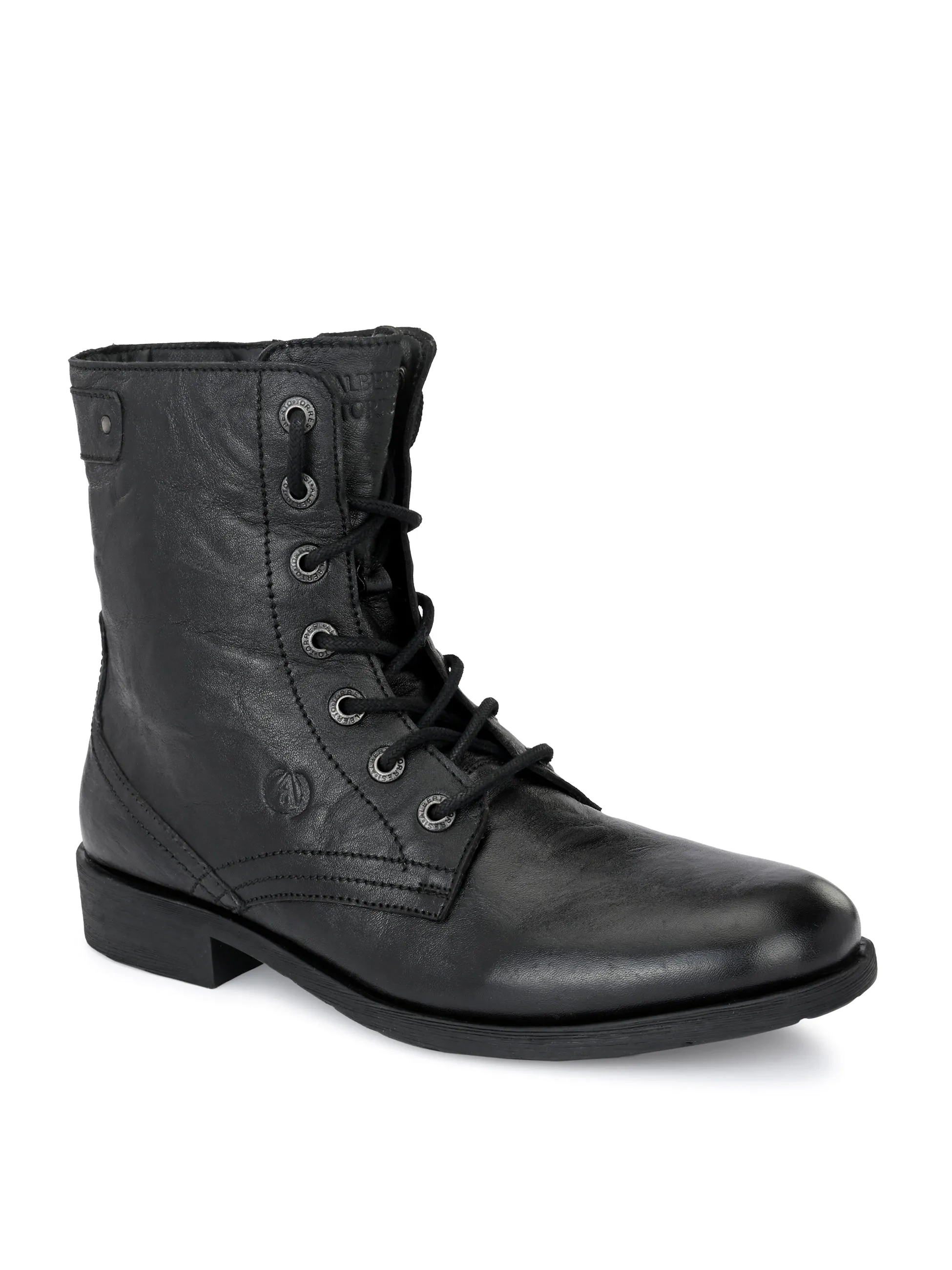 Alberto Torresi Barcus Black Ankle Boots