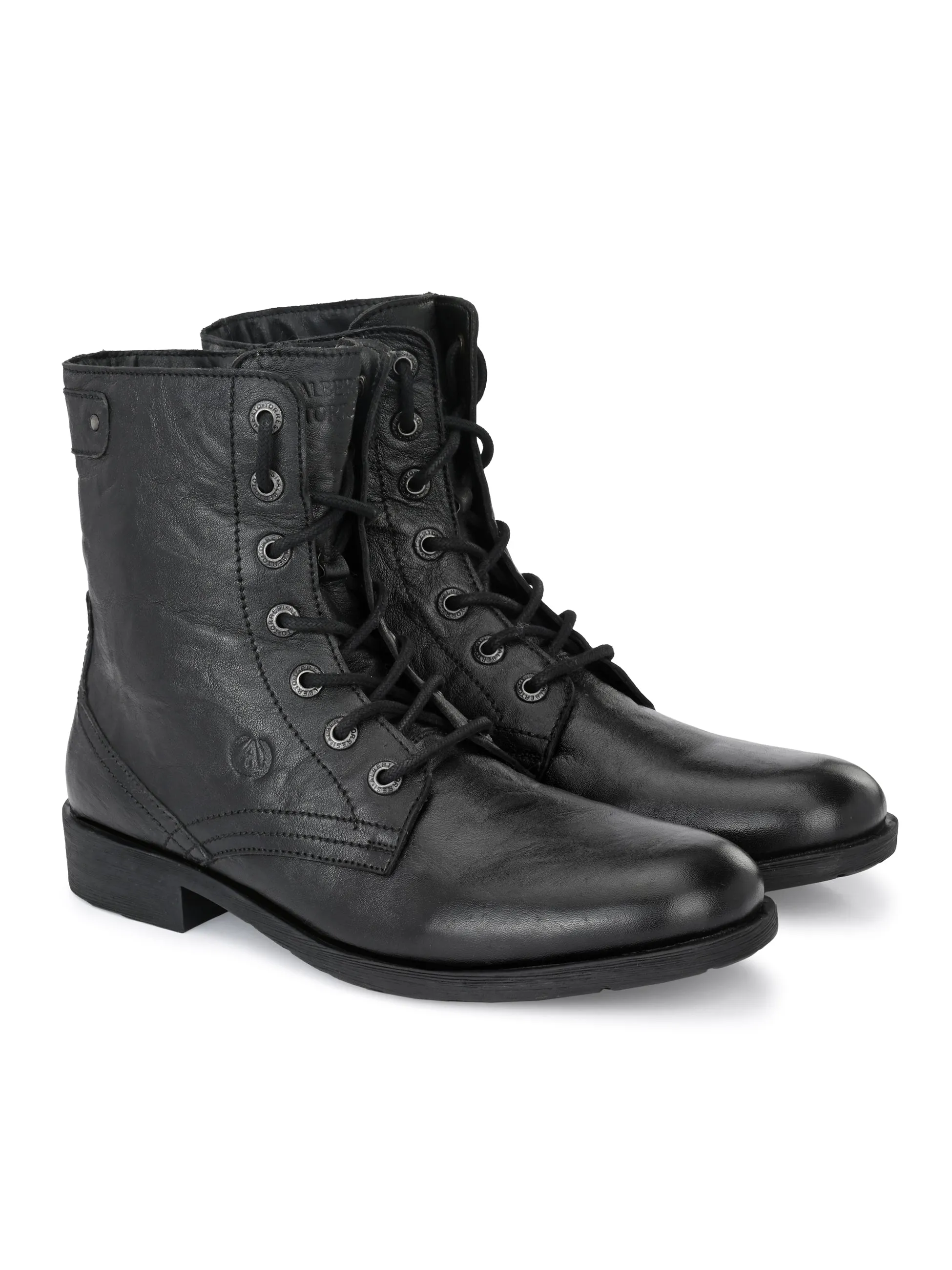 Alberto Torresi Barcus Black Ankle Boots