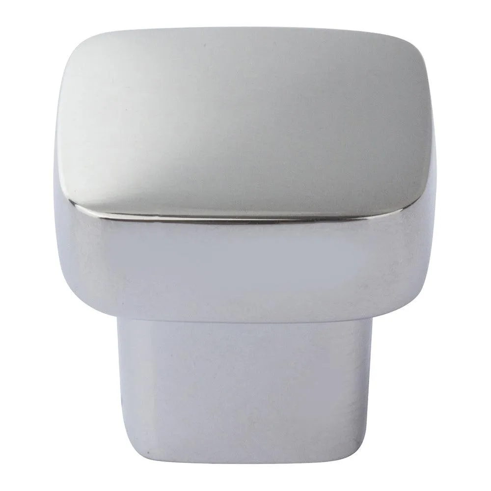 Atlas Homewares Chunky Square Knob Small A908-CH Polished Chrome