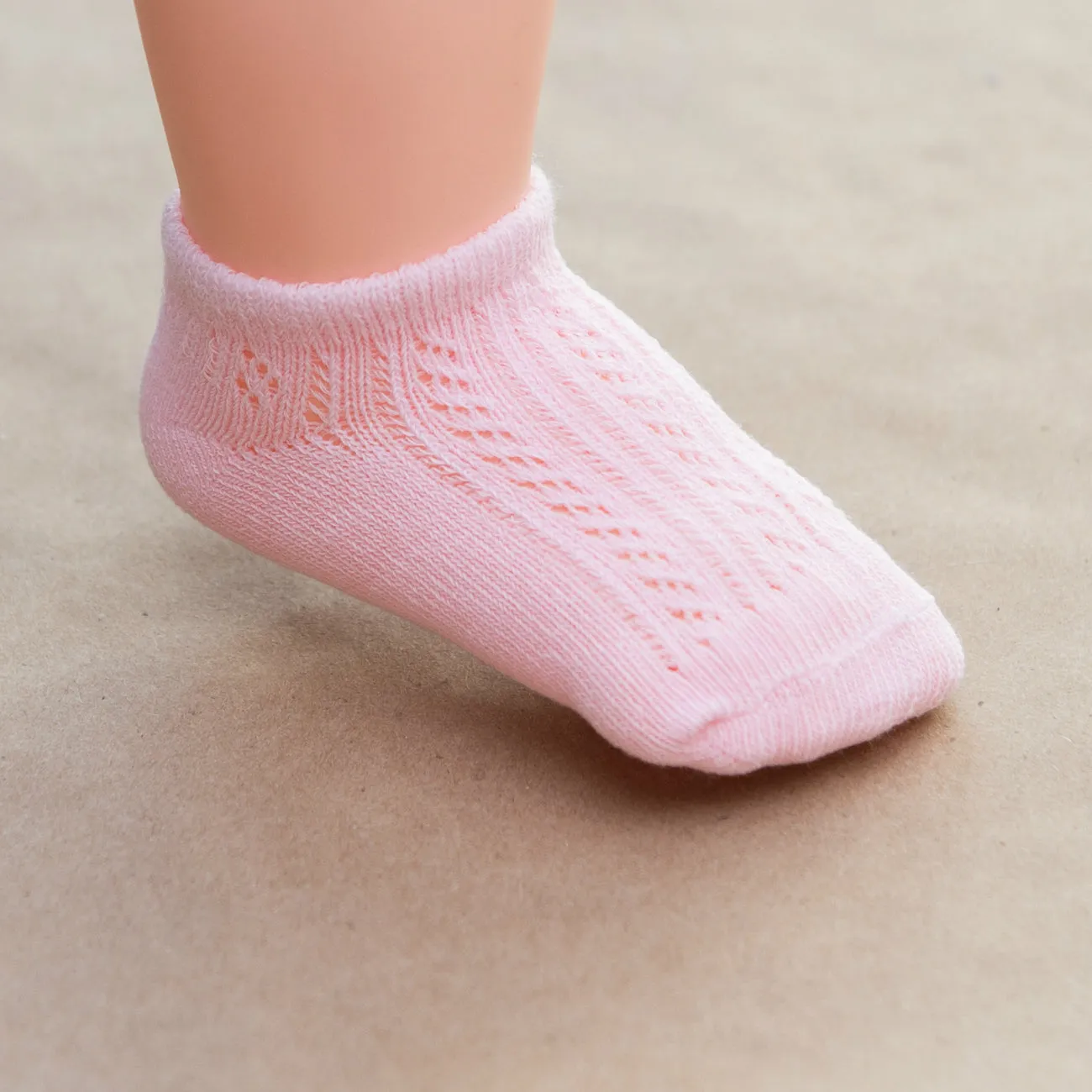 Baby Girls Crochet Ankle Socks