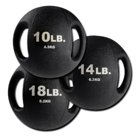 BODY-SOLID TOOLS DUAL-GRIP MEDICINE BALLS BSTDMB