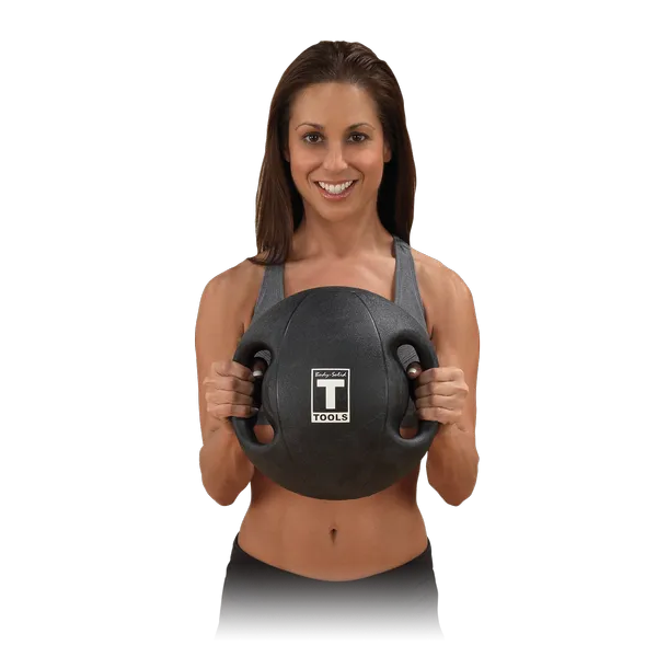 BODY-SOLID TOOLS DUAL-GRIP MEDICINE BALLS BSTDMB