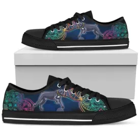 Cane Corso Women Low Top Shoes Stylish And Comfortable Footwear, Low Top Sneaker, Low Top Canvas Shoes