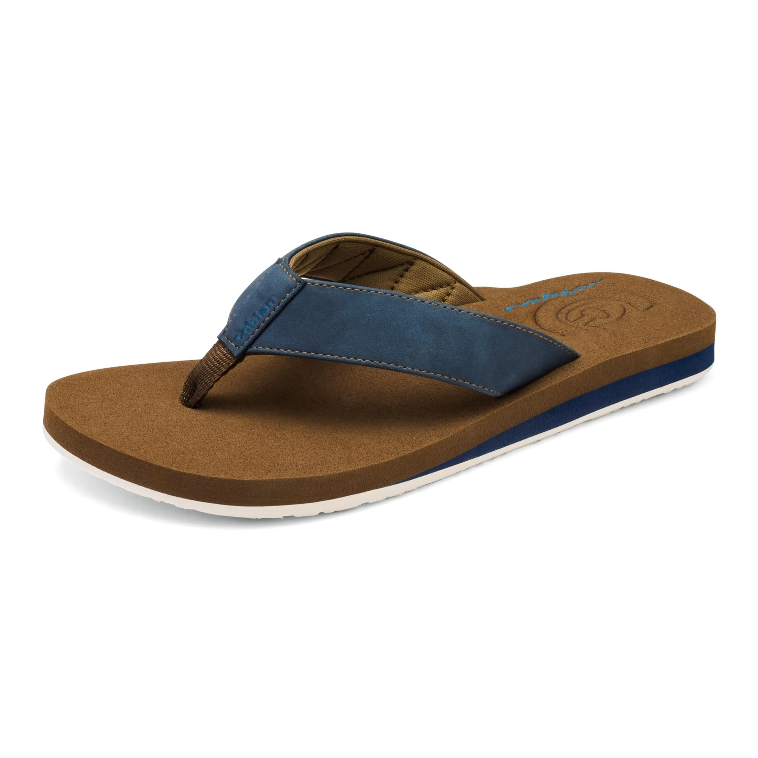 Cobian mens Floater 2 Cement Flip Flops