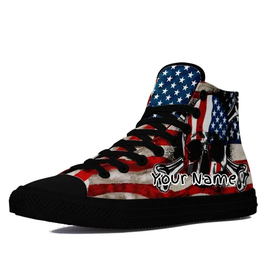 Custom corporate gifts, christmas gift ideas employees Custom New High Cut, Personalized Sneakers Shoes, Hi-Top-B08018