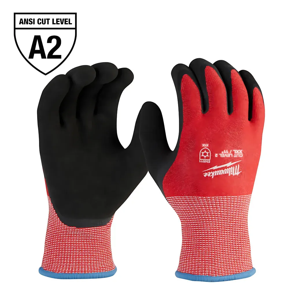 Cut Level 2 Winter Dipped Gloves - XXL