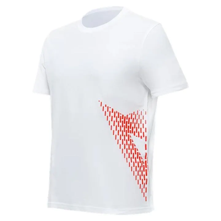 Dainese Big Logo T-Shirt White Red