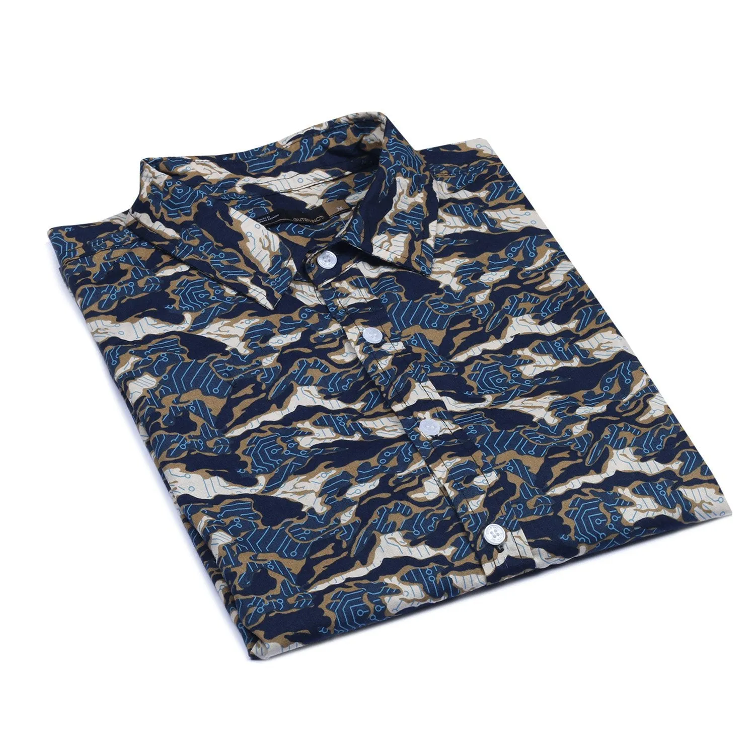 Dane Camo Gold Long Sleeve Shirt