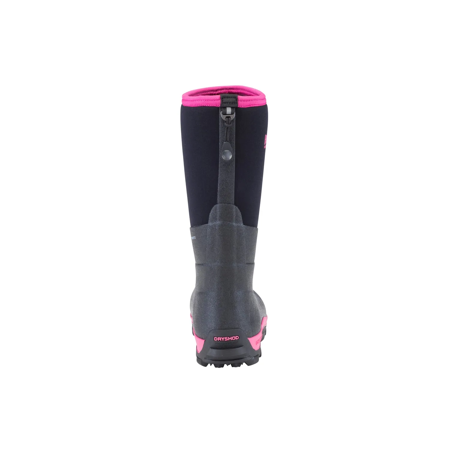 Dryshod Arctic Storm Kids Childrens Foam Black/Pink Winter Boots