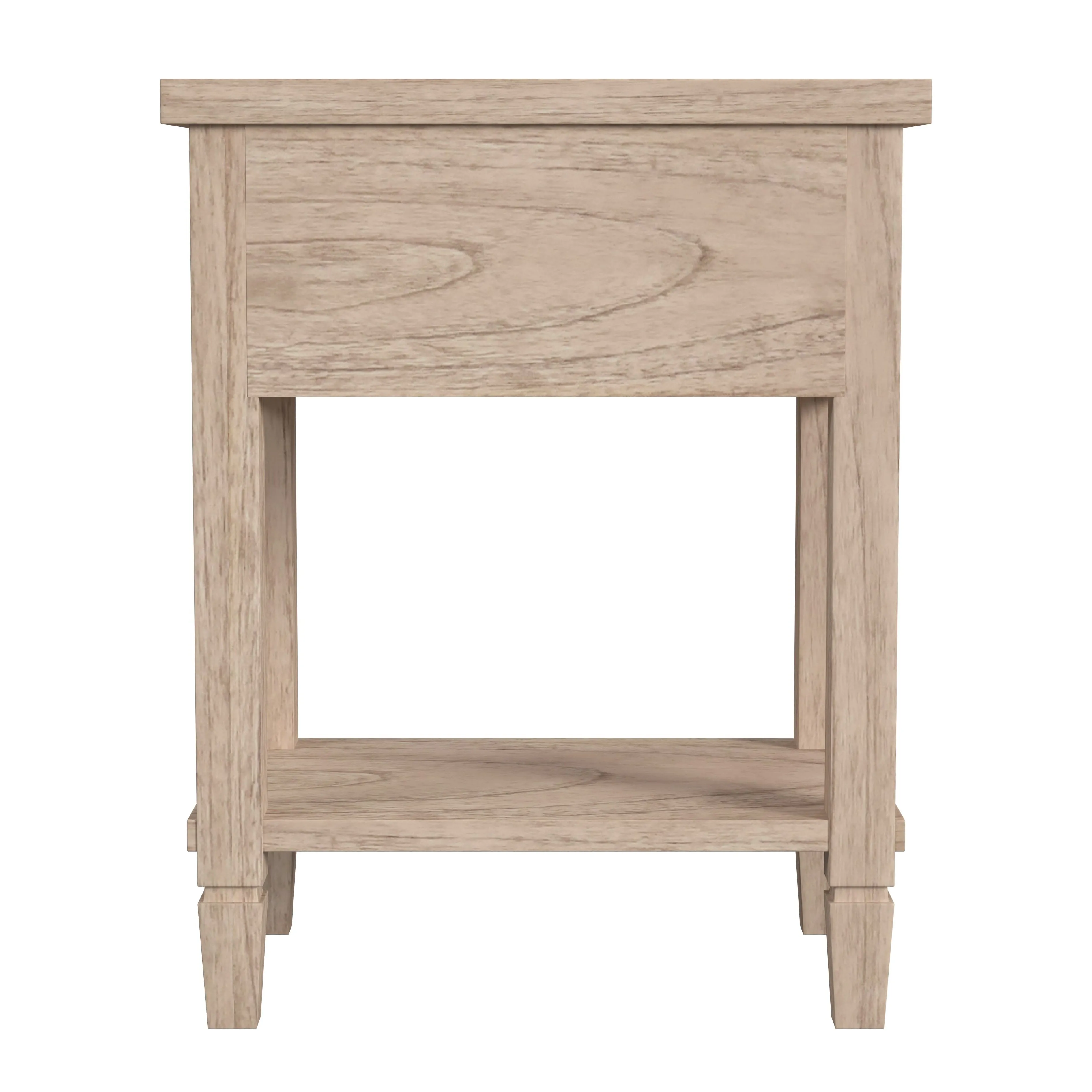 Flagstaff 1-Drawer Cane Nightstand in Natural  5758449