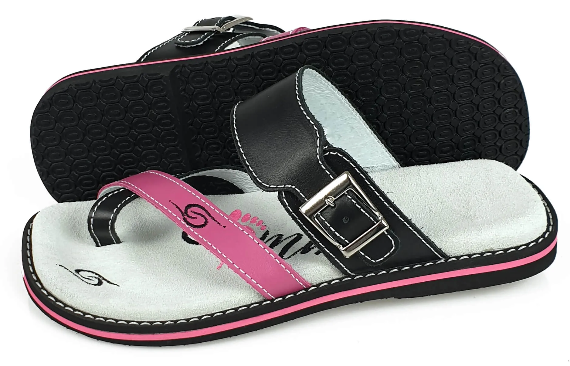 Flip-Flops 4054 - Schwarz/Rosa