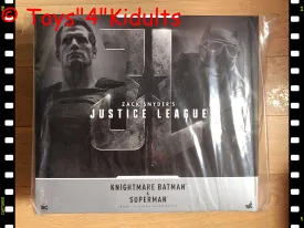 Hottoys Hot Toys 1/6 Scale TMS038 TMS 038 Zack Snyder's Justice League - Knightmare Batman & Superman Set Action Figure NEW