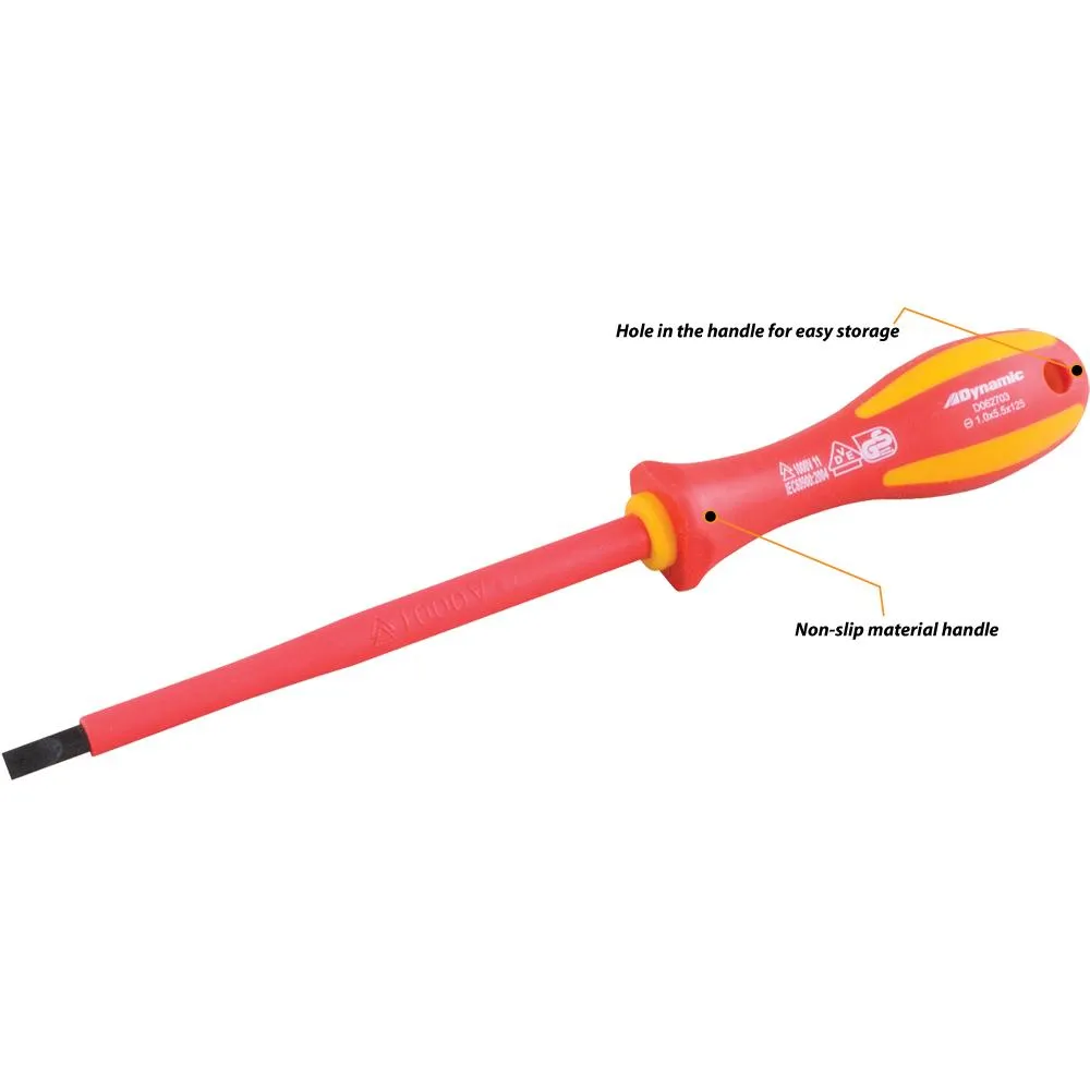 Insulated Slotted Screwdrivers