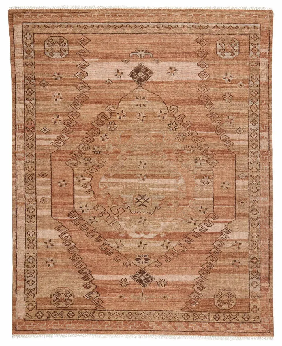 Jinsen JIN01 Beige/Camel Rug