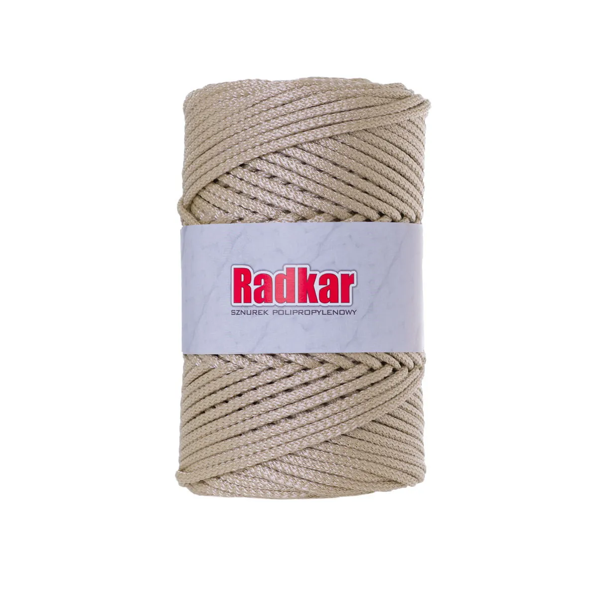 Light beige Polypropylene cord 3mm