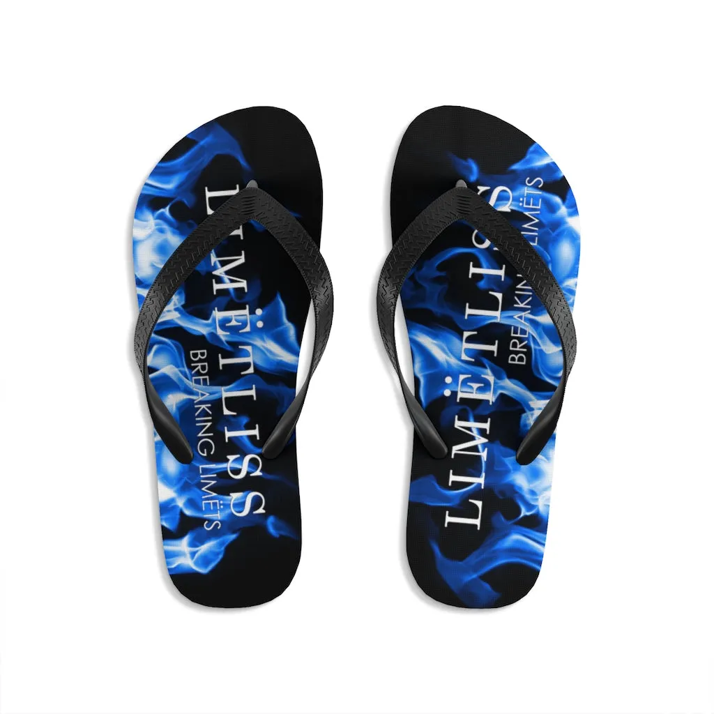 Logo Fire Flame Unisex Flip-Flops