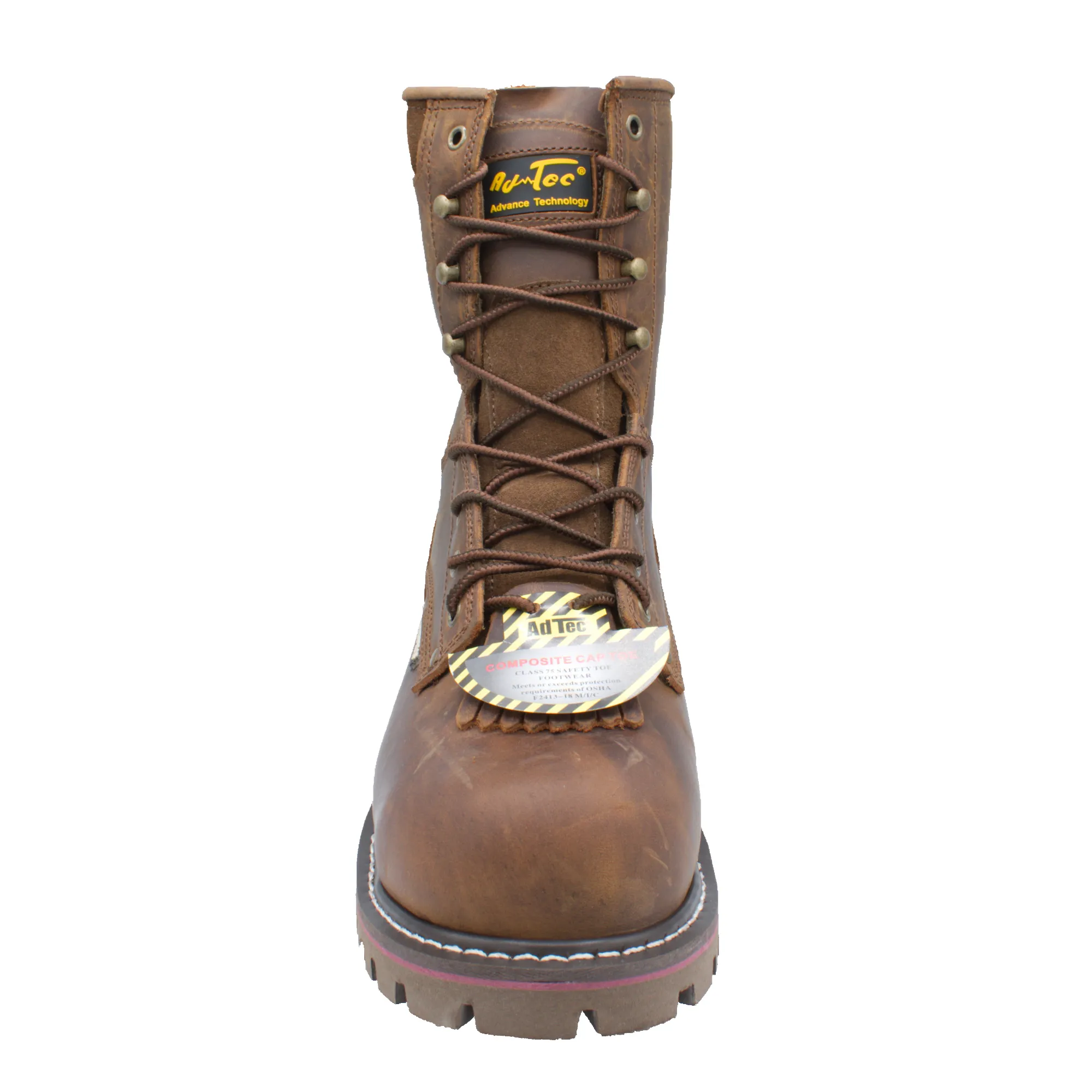 Men's 8" Crazy Horse Composite Toe Waterproof Super Logger - 1021