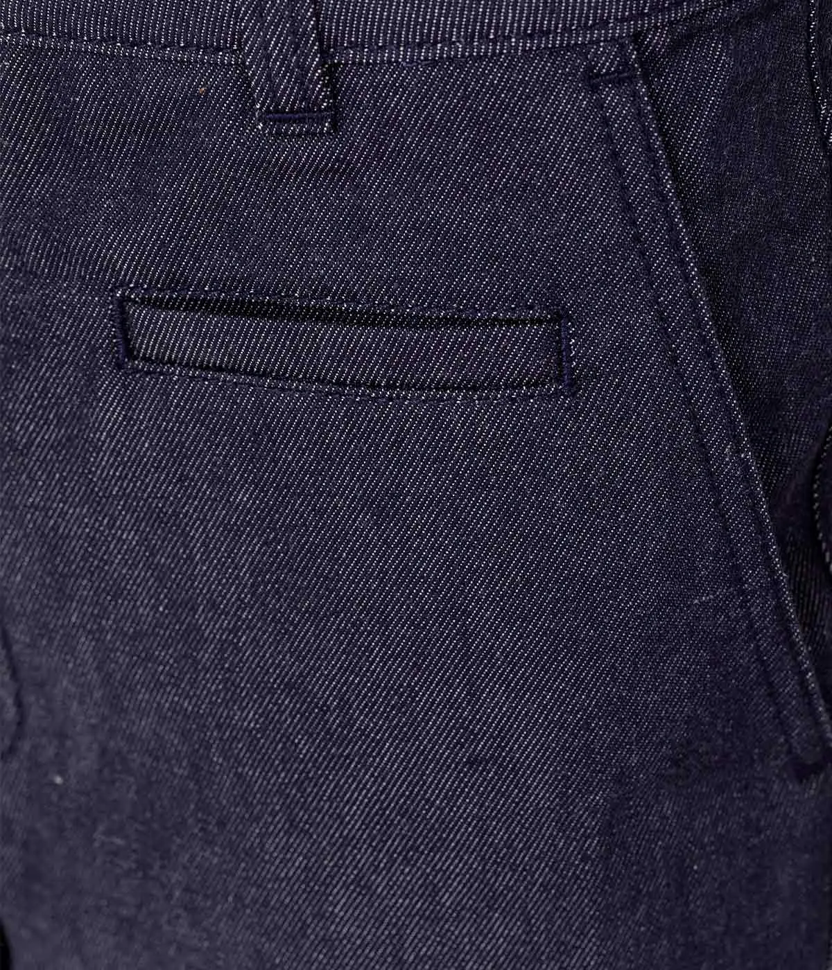 Navy Fisherman Denim Jeans