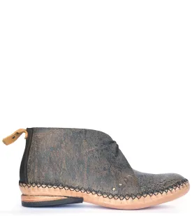 No.0025 UNDERPASS moccasin desert boot Moss