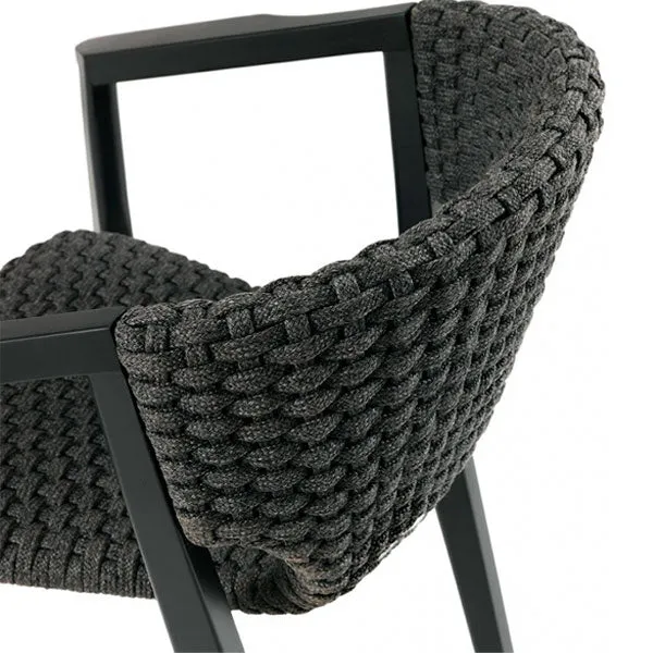 Outdoor Braided & Rope Coffee Set - Sectional