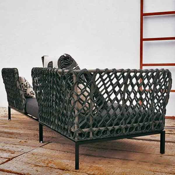 Outdoor Furniture  Braided & Rope Sofa - Leroc