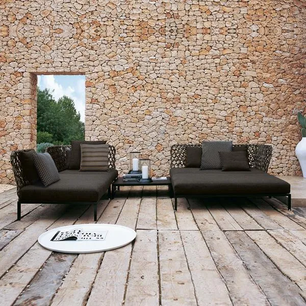 Outdoor Furniture  Braided & Rope Sofa - Leroc