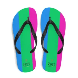 Polysexual Poly Pride Flip-Flops Sandals