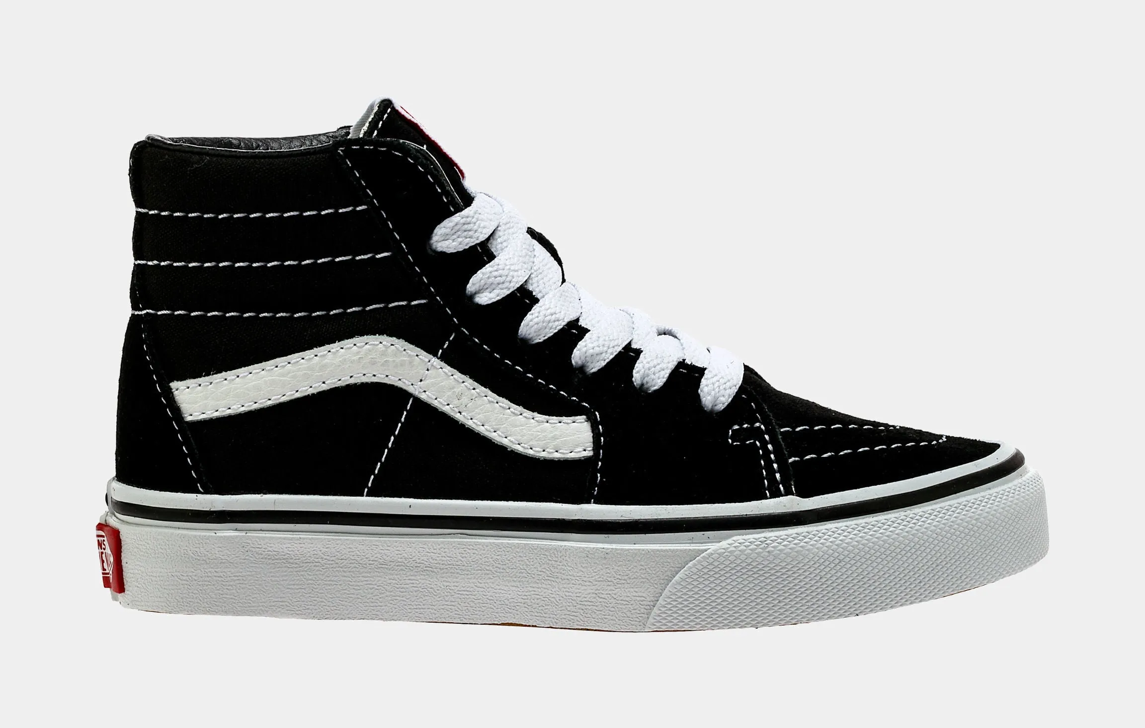 SK8 HI Preschool Skateboarding Shoes (Black)