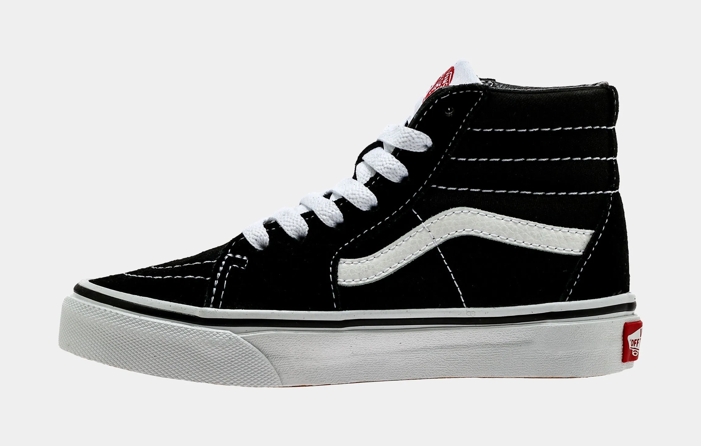 SK8 HI Preschool Skateboarding Shoes (Black)