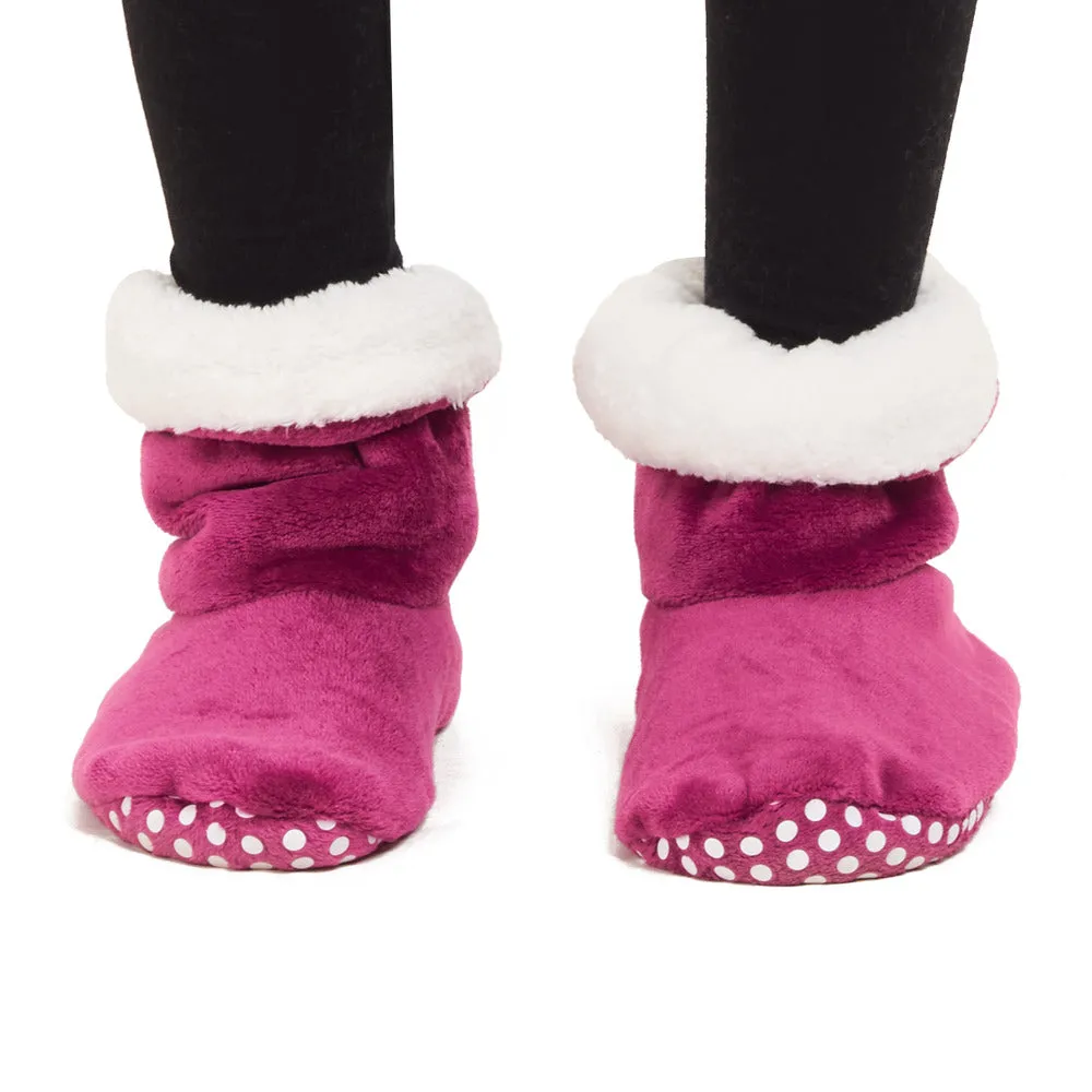 Snuggs Boot Dark Fuchsia