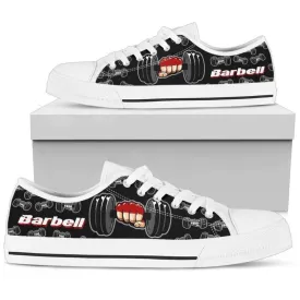 Stylish And Supportive Barbell Women Low Top Shoes , Low Top Sneaker, Low Top Canvas Shoes