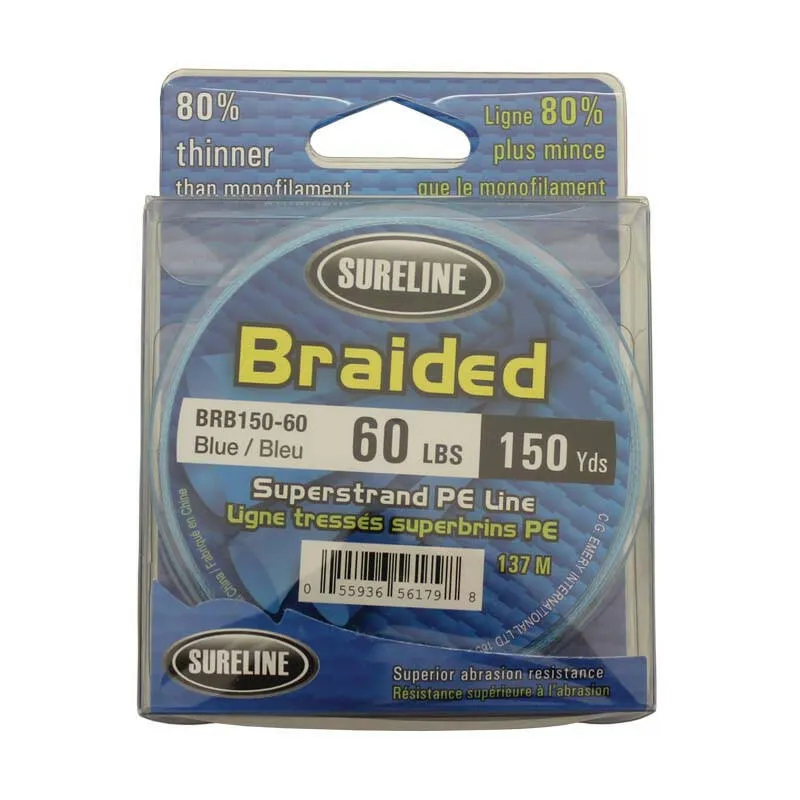 Sureline Braided Line Blue 100LB