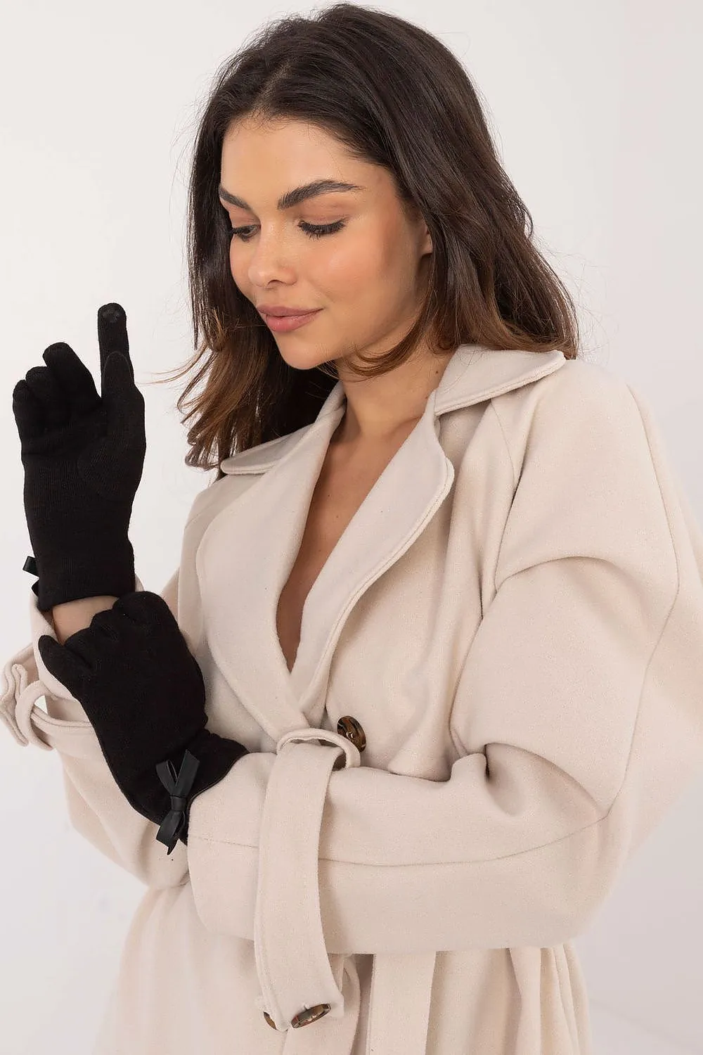 TEEK - Flowers Finger Dainty Bow Gloves