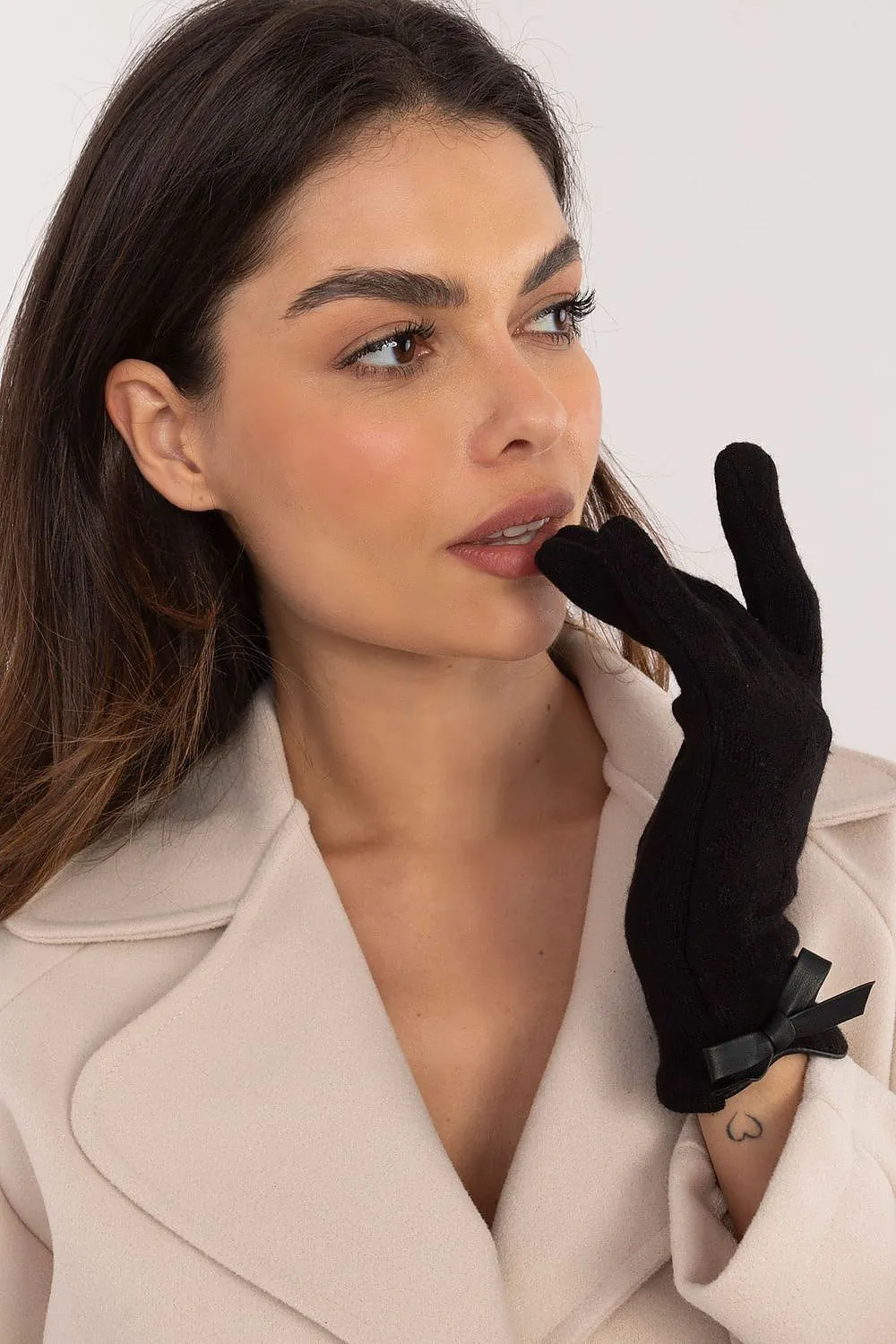 TEEK - Flowers Finger Dainty Bow Gloves