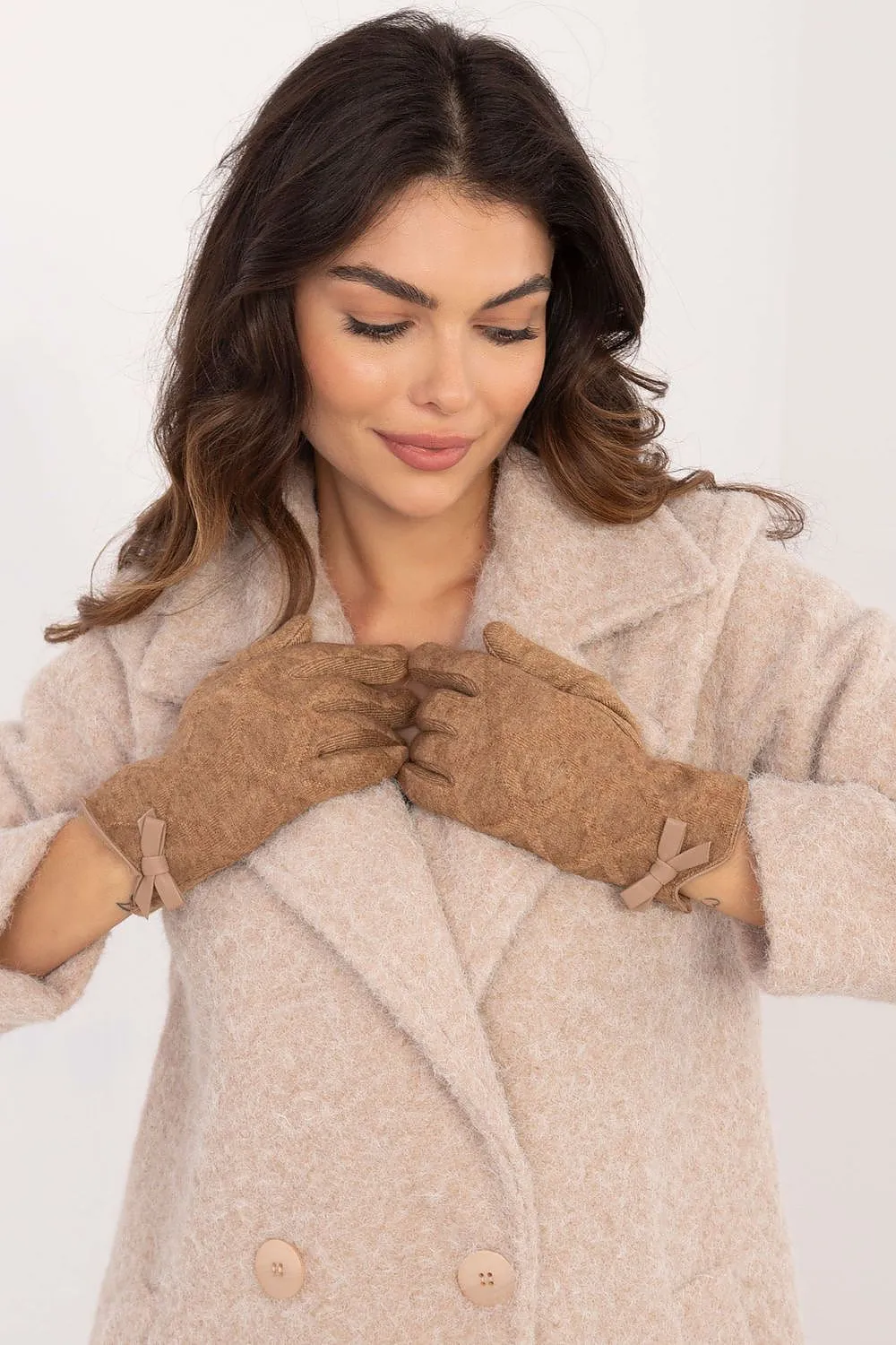 TEEK - Flowers Finger Dainty Bow Gloves