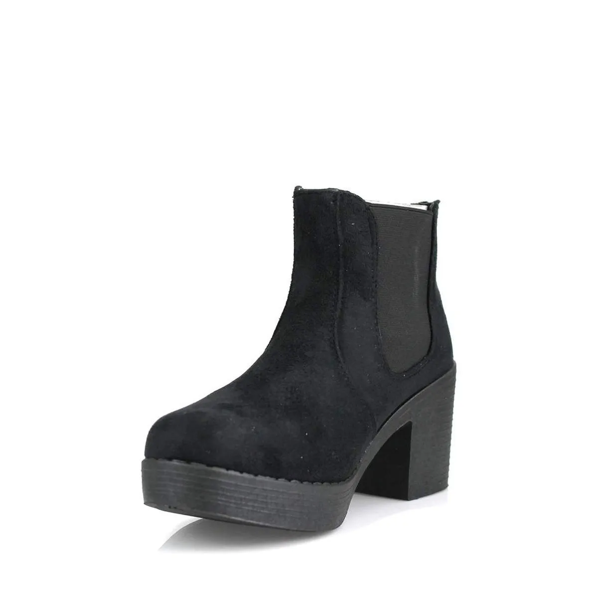 VANESSA Chunky Heel Sole Chelsea Boot