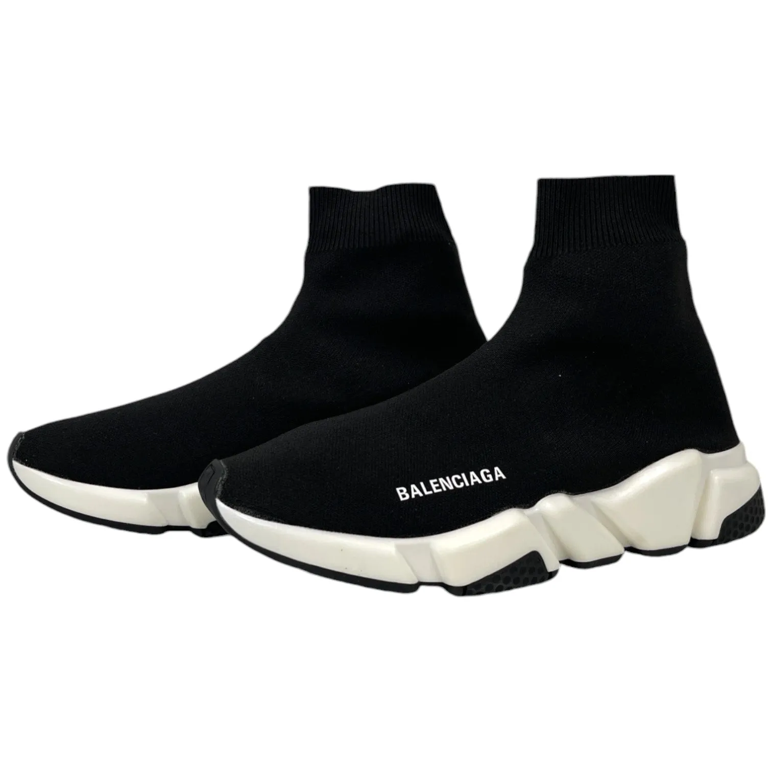 Women's Speed Sock High Trainers Black Size EU 38 / UK 5